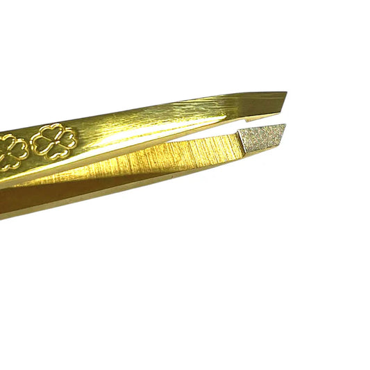 Pinça de sobrancelhas - Dourada